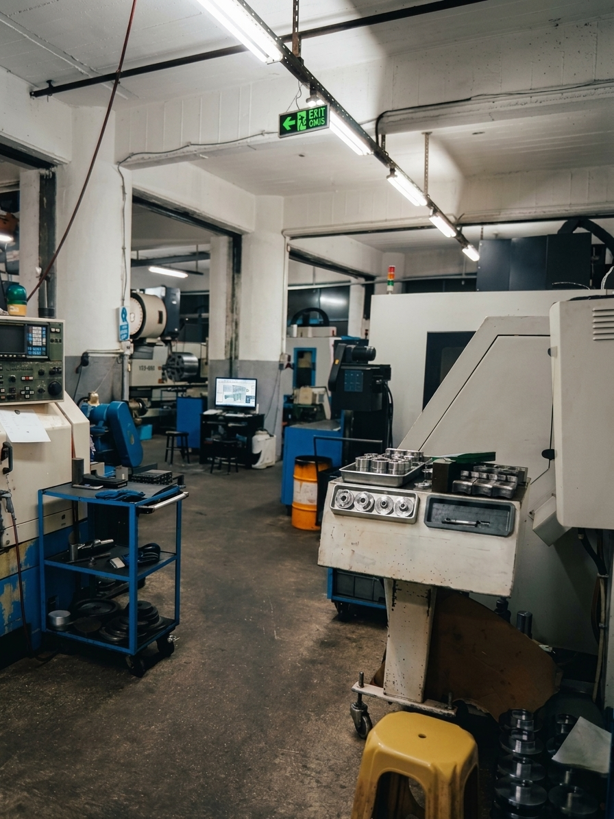 Dip-San Makine Bayrampaşa Rami Sanayi CNC Makine Parkuru