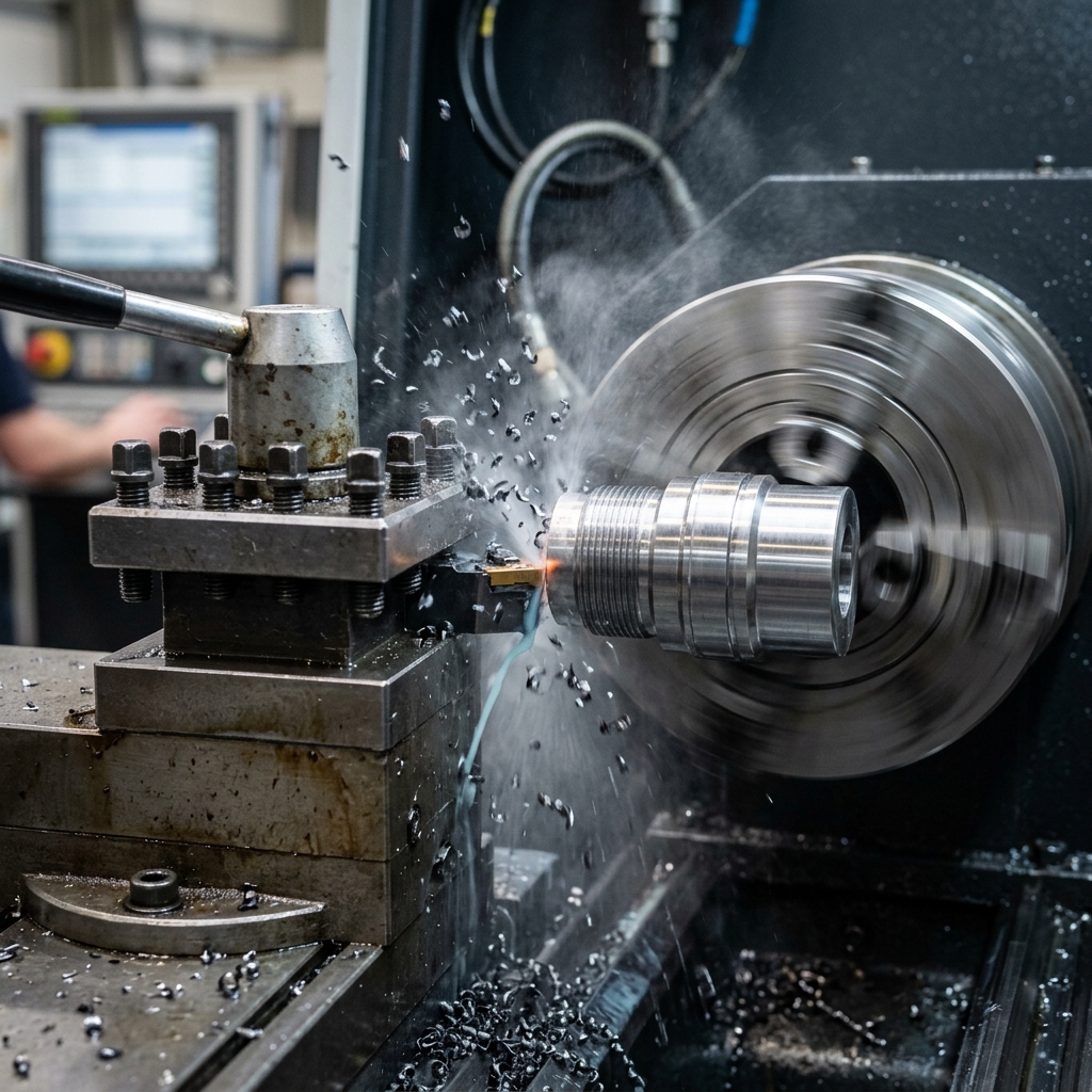 Dip-San Makine CNC Torna Şaft ve Mil Torbalama İmalatı